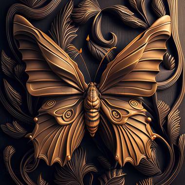 3D model Papilio lowi (STL)